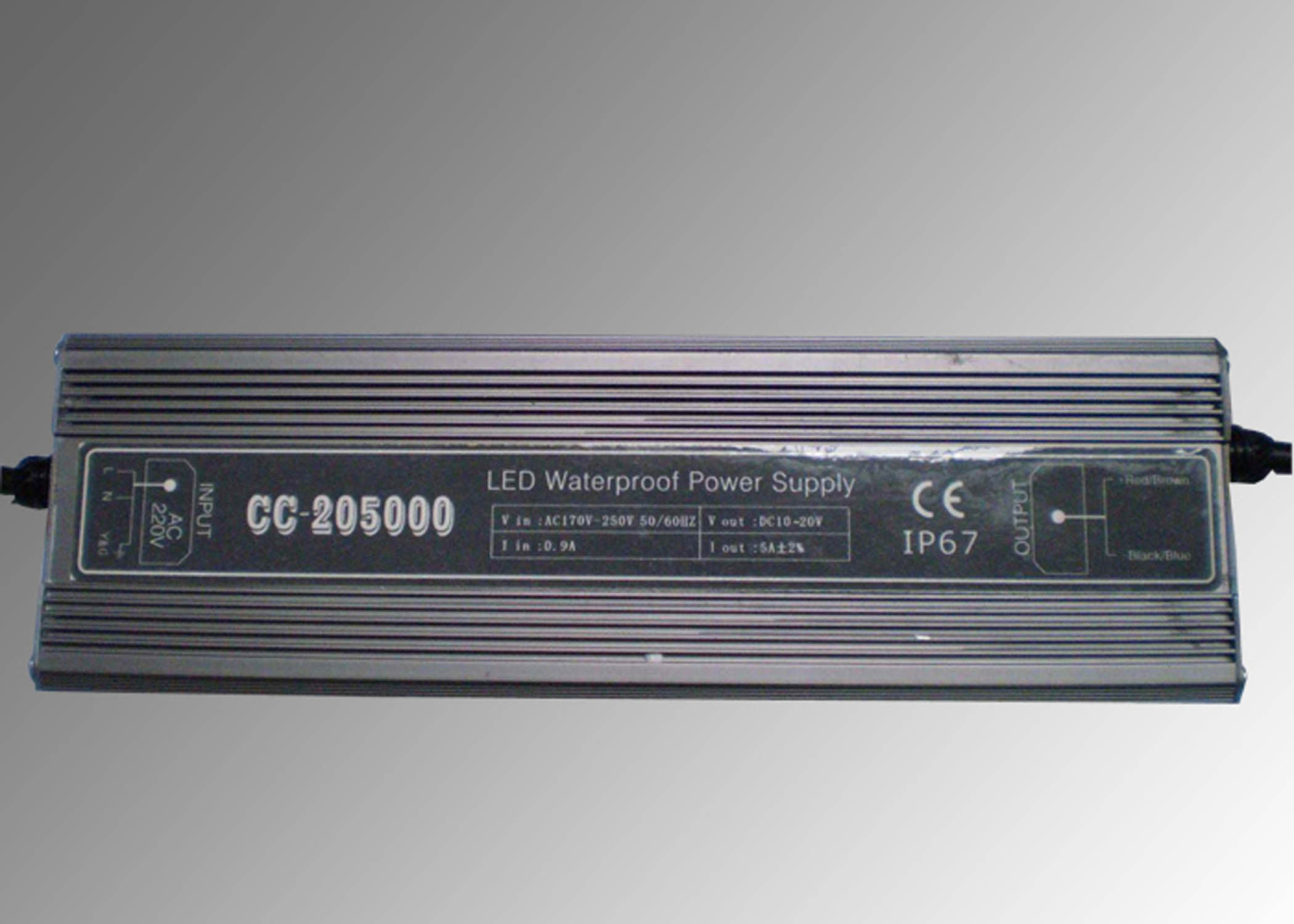 joint simple de mur de la couleur LED de 3000hours DC24V 72W avec le matériel du PC IP65